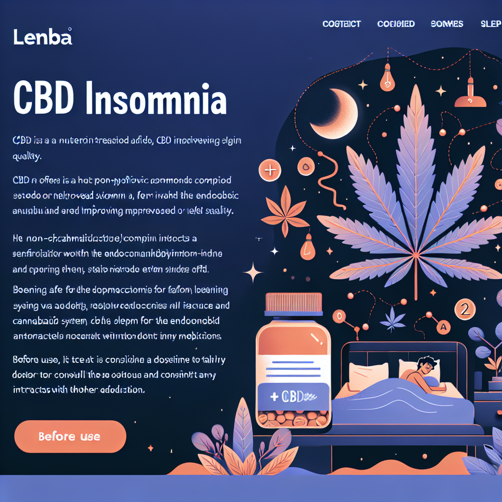 Come il CBD può aiutare nell’insonnia e migliorare la qualità del sonno